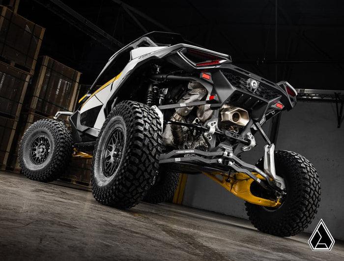Assault Industries High-Clearance Billet Radius Arms (fits: Can-Am Maverick R)-Radius Rod Plate-Assault Industries-Radius Arms Only-Black Market UTV