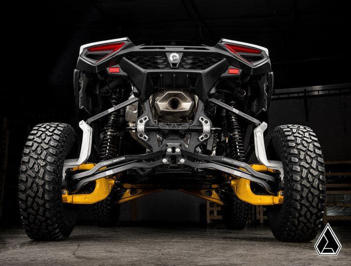 Assault Industries High-Clearance Billet Radius Arms (fits: Can-Am Maverick R)-Radius Rod Plate-Assault Industries-Radius Arms Only-Black Market UTV