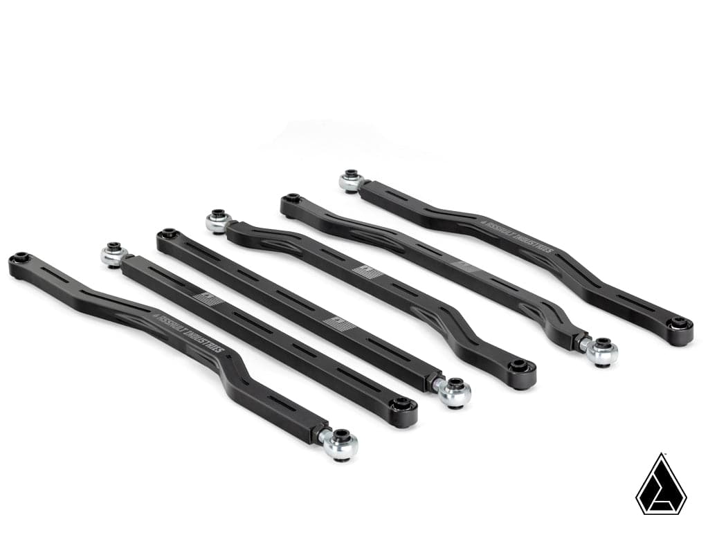 Assault Industries High-Clearance Billet Radius Arms (fits: Can-Am Maverick R)-Radius Rod Plate-Assault Industries-Radius Arms Only-Black Market UTV