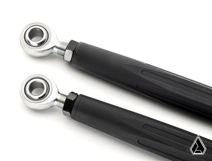 ASSAULT INDUSTRIES TURRET STYLE HEAVY DUTY RADIUS RODS (FITS: CAN-AM MAVERICK X3)-Radius Rods-Assault Industries-72" Wide-Black-Black Market UTV