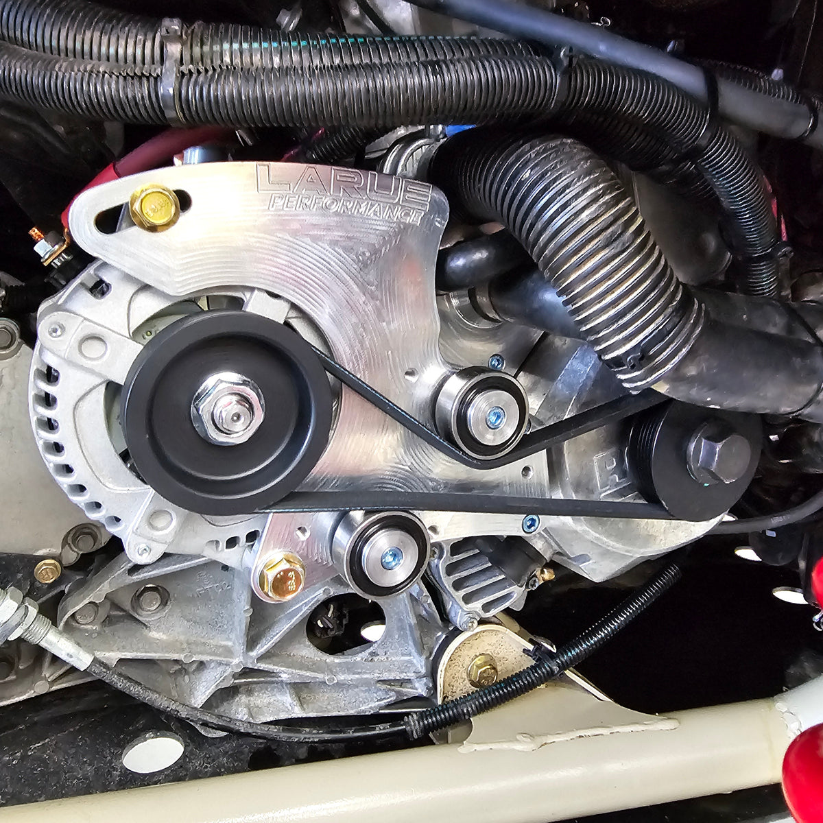 Can-Am X3 Alternator Kit-Alternator Kit-larueperformance.com-195 amp Alternator Kit-Black Market UTV
