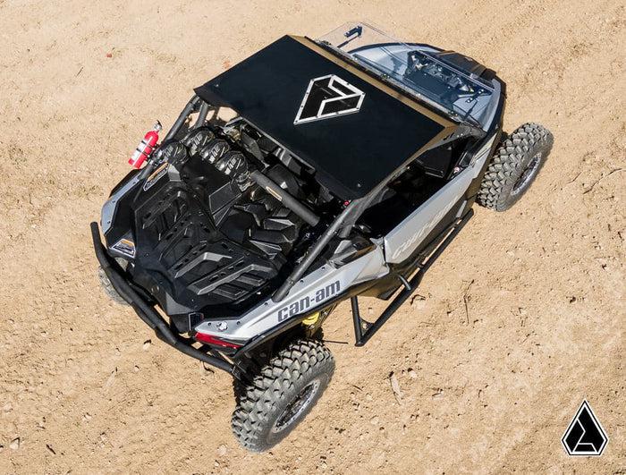 ASSAULT INDUSTRIES ALUMINUM ROOF WITH SUNROOF (FITS: CAN-AM MAVERICK X3)-Assault Industries-Black Market UTV
