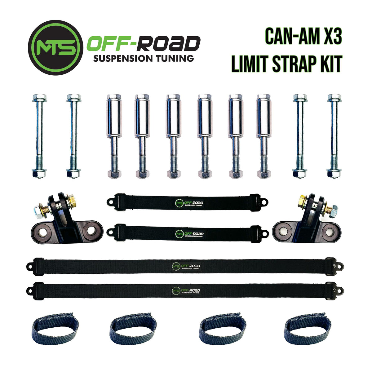 MTS Off-Road Can-Am X3 Limit Strap Kit-Limit Strap Kit-MTS Off-Road-Black Market UTV