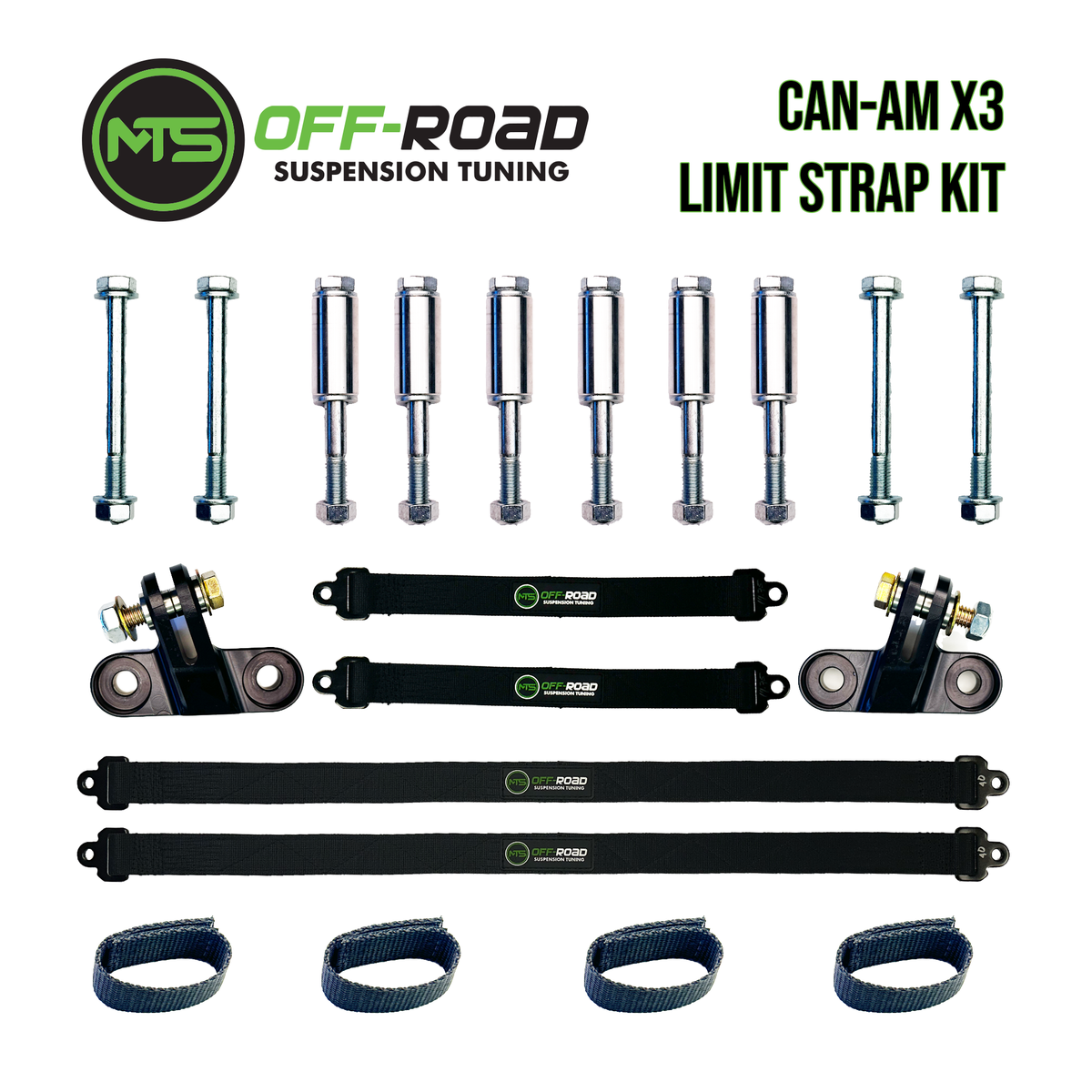 MTS Off-Road Can-Am X3 Limit Strap Kit-Limit Strap Kit-MTS Off-Road-Black Market UTV