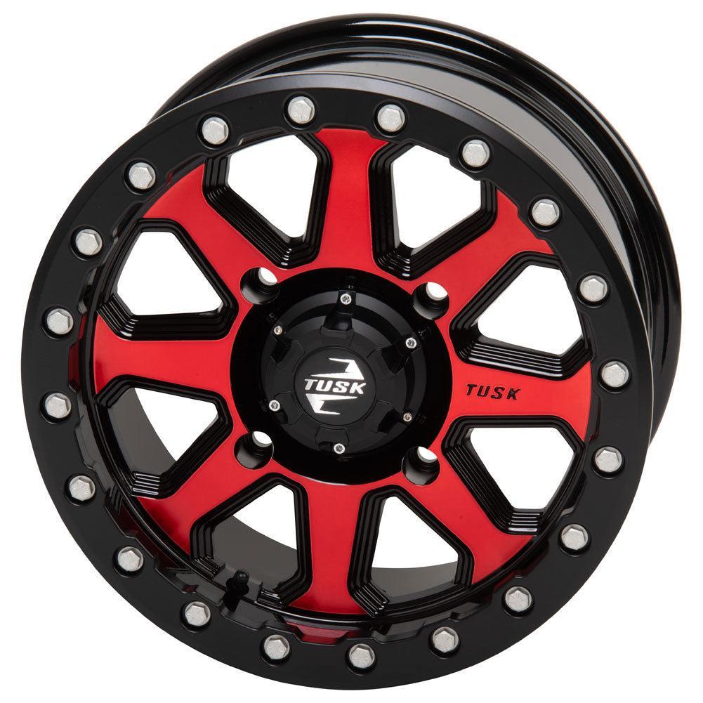 Tusk Uinta Beadlock Wheel-Wheels-TUSK-Front-Bronze-14x7 4.0 + 3.0-Black Market UTV