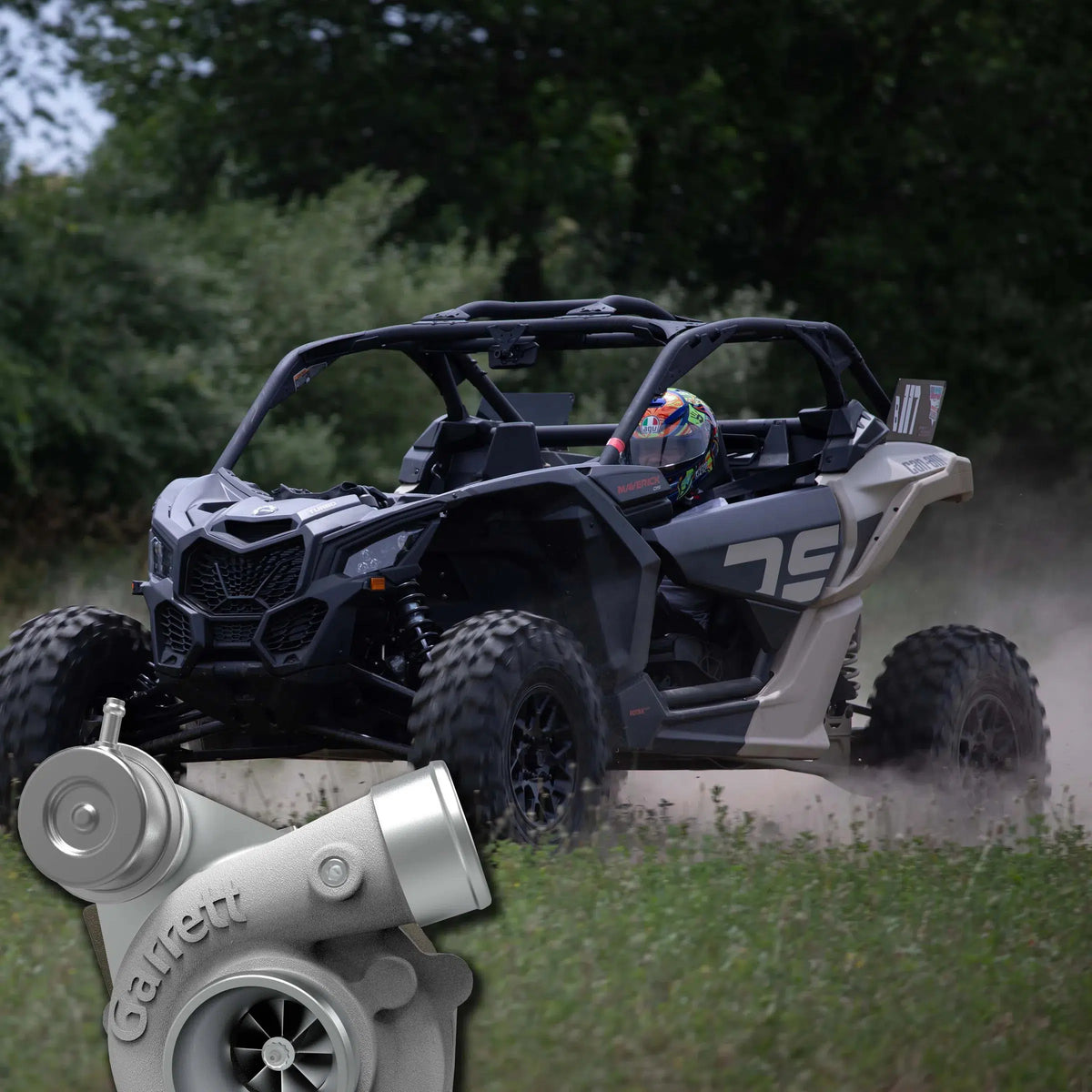 WSRD &quot;DUNER&quot; CLUB TURBOCHARGER SYSTEM (RATED TO 350HP)-Turbo Kit-WSRD-ADD I WSRD Complete Intake Air Filter Kit-ADD I WSRD &quot;Duner&quot; Exhaust System-Black Market UTV