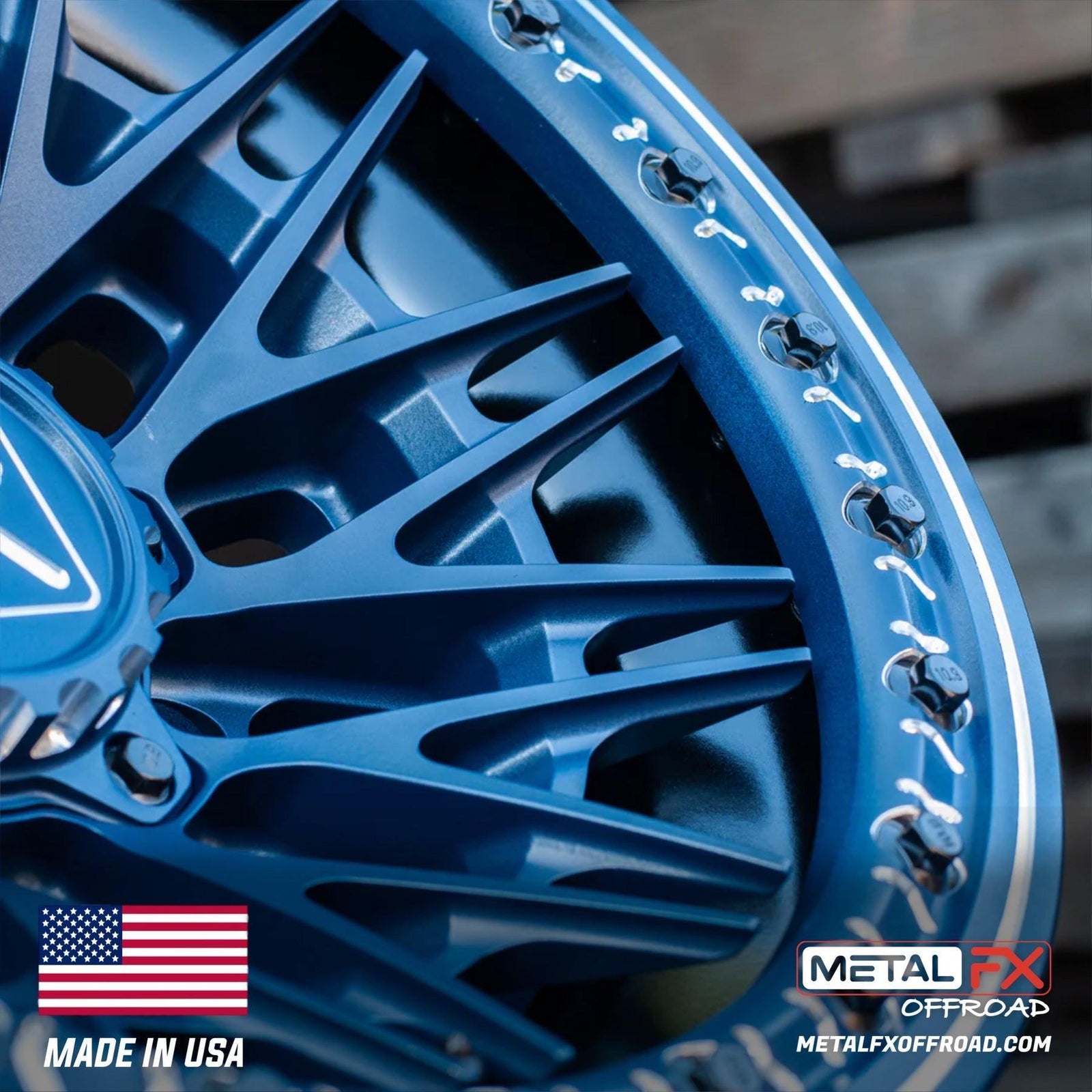 FANG 6R | FORGED 3-PIECE | BEADLOCK-Wheels-Metal FX Offroad-15x8 | -13mm/3.5+4.5 | 6x139.7-Black Market UTV