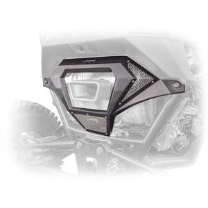 Aluminum Exhaust Cover for (RZR Pro R 2022+)-exchaust cover-DRT Motor Sports-Black Market UTV