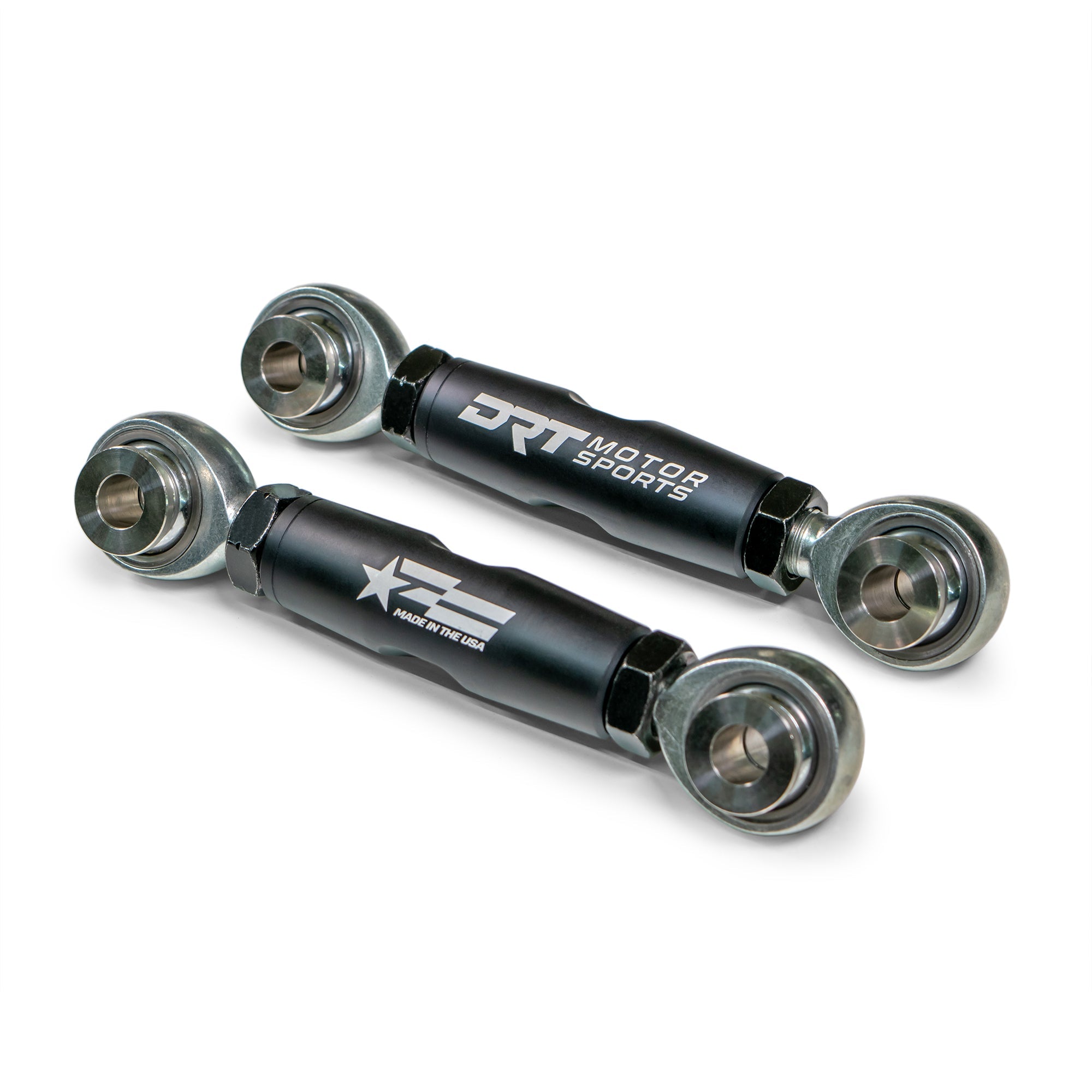 RZR XP Billet Aluminum Barrel Adjustable Sway Bar Link Kit (M10)-Sway Bar End Links-DRT Motor Sports-Black Market UTV