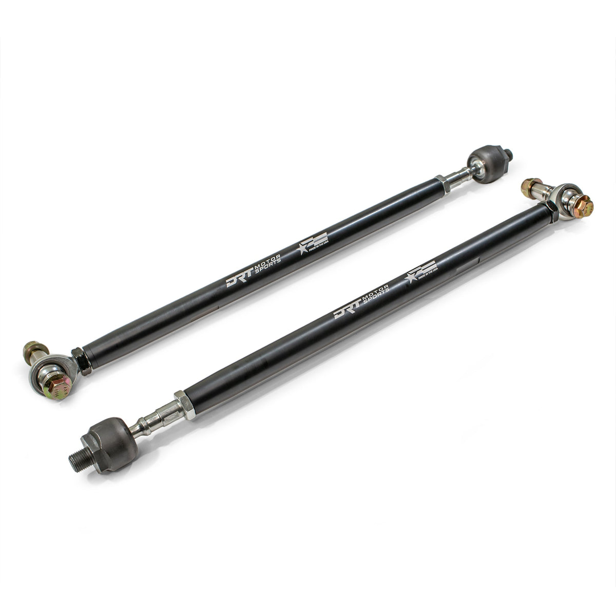 Polaris RZR Turbo S/S4 HD Billet Aluminum Tie Rod Kit, (M16 Rack)-Tie Rods-DRT Motor Sports-Black Market UTV