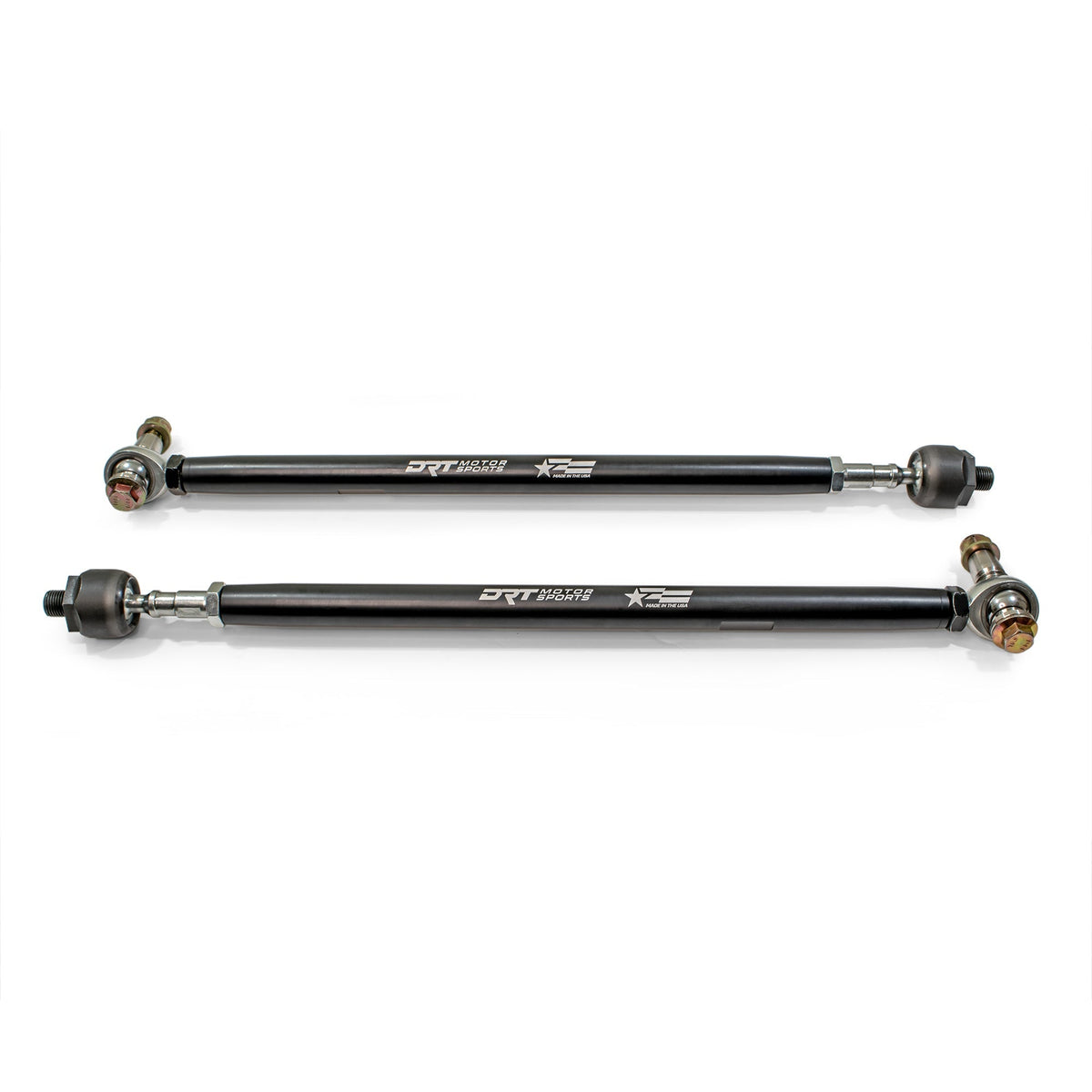 Polaris RZR Turbo S/S4 HD Billet Aluminum Tie Rod Kit, (M16 Rack)-Tie Rods-DRT Motor Sports-Black Market UTV
