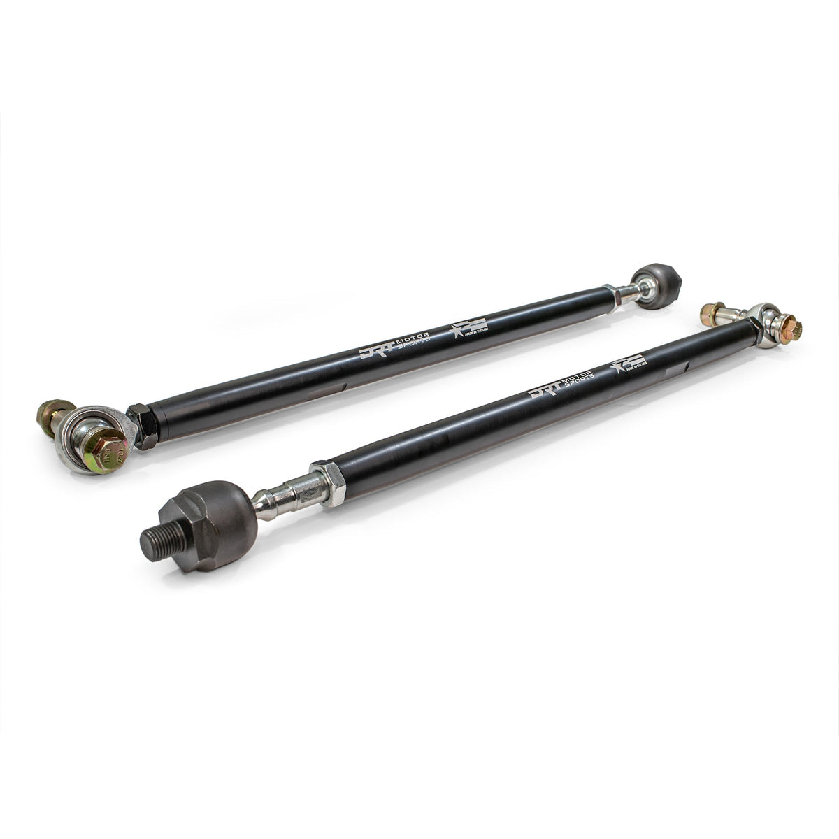 Polaris RZR Turbo S/S4 HD Billet Aluminum Tie Rod Kit, (M16 Rack)-Tie Rods-DRT Motor Sports-Black Market UTV