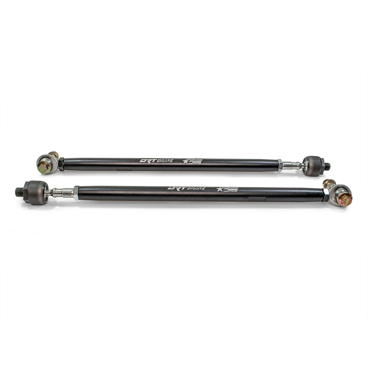Polaris RZR Turbo S/S4 HD Billet Aluminum Tie Rod Kit, (M16 Rack)-Tie Rods-DRT Motor Sports-Black Market UTV