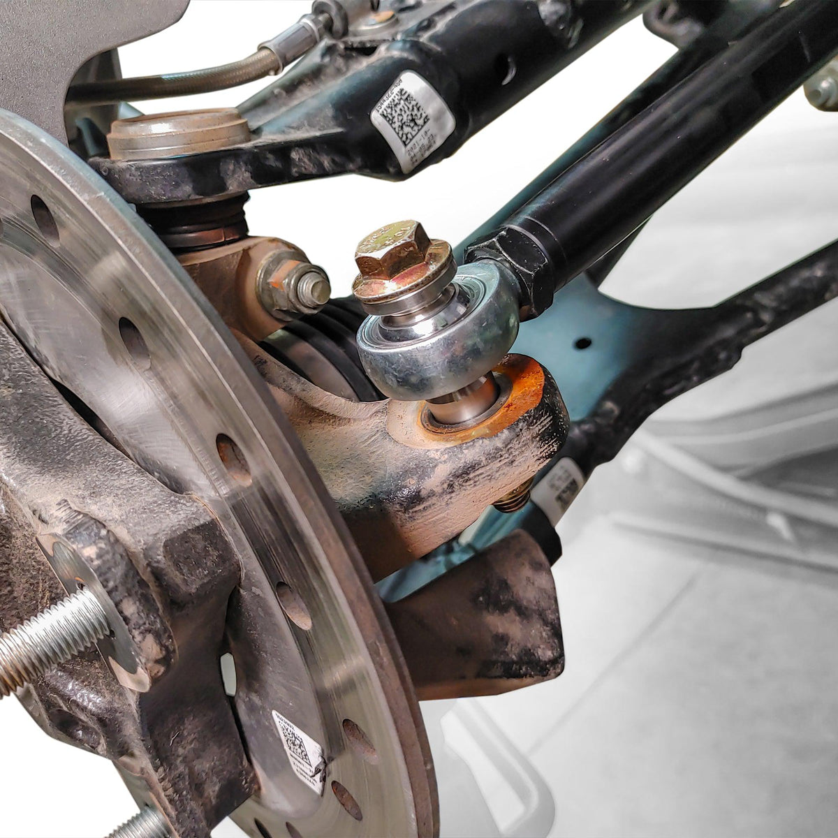 Polaris RZR Turbo S/S4 HD Billet Aluminum Tie Rod Kit, (M16 Rack)-Tie Rods-DRT Motor Sports-Black Market UTV