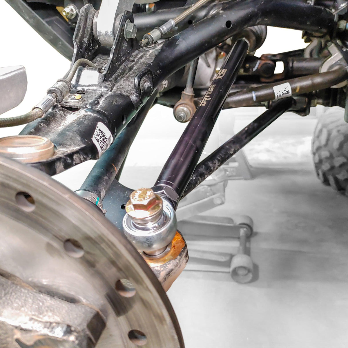 Polaris RZR Turbo S/S4 HD Billet Aluminum Tie Rod Kit, (M16 Rack)-Tie Rods-DRT Motor Sports-Black Market UTV