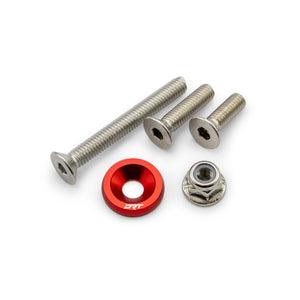 DRT Fender/Rock Washer &amp; Hardware Dress Up Kit - Raw Aluminum-Fender Washers-DRT Motor Sports-Black Market UTV