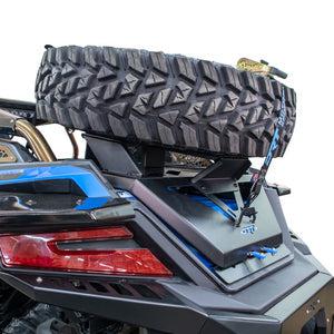 DRT Motor Sports Oversize Tire Carrier Mount Accessory for (RZR Pro R / Turbo R / Pro XP 2022+)-Spare Tire Carrier-DRT Motor Sports-Black Market UTV