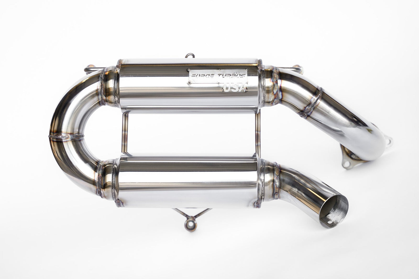POLARIS RZR XP TURBO UNTAMED EXHAUST-Exhaust-Force Turbos-Black Market UTV