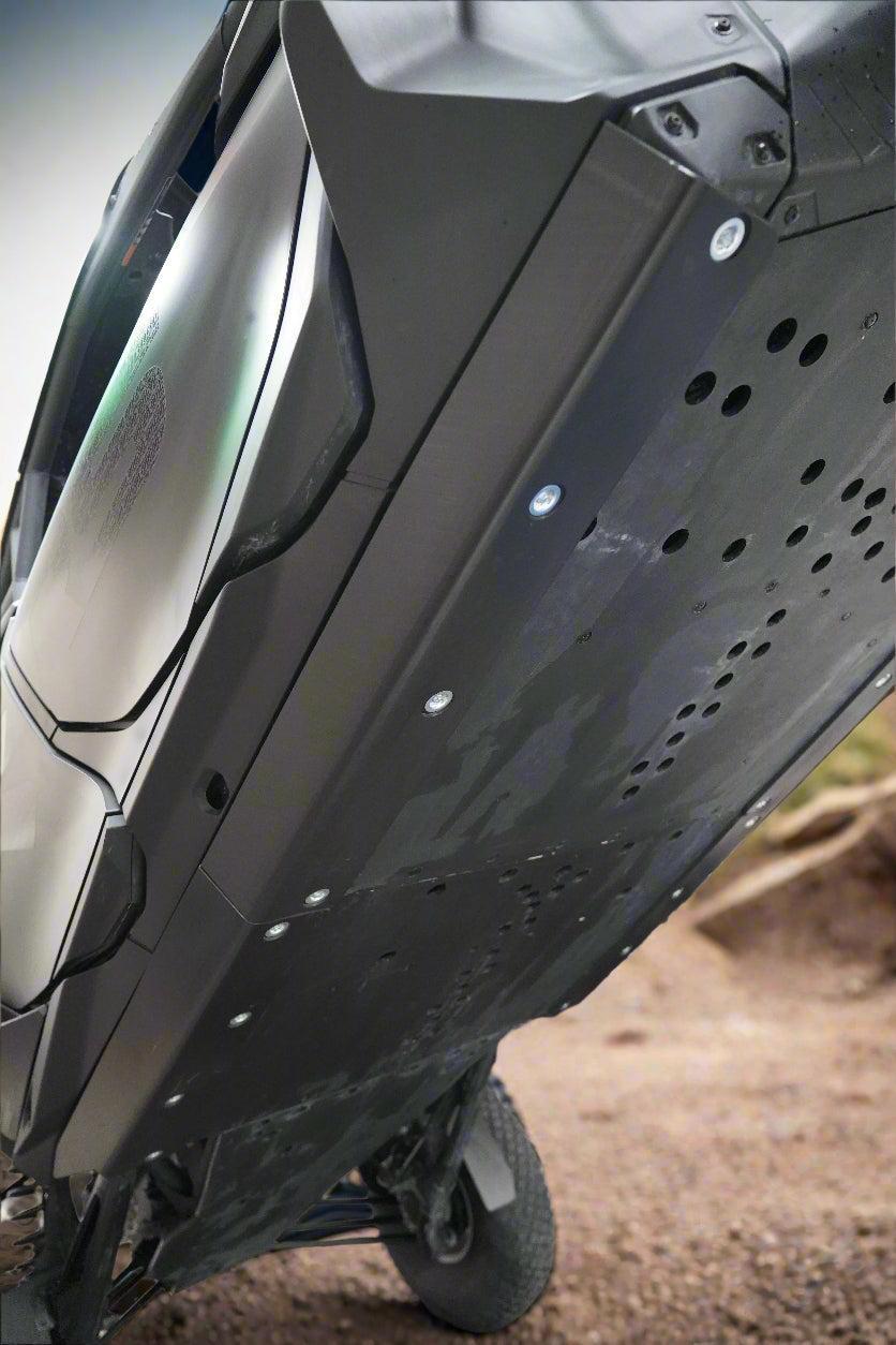 Can-Am Maverick R Max UHMW Rock Sliders-Rock Sliders-Factory UTV-1/2"-Install with our (Factory UTV) UHMW Skid Plate-Black Market UTV