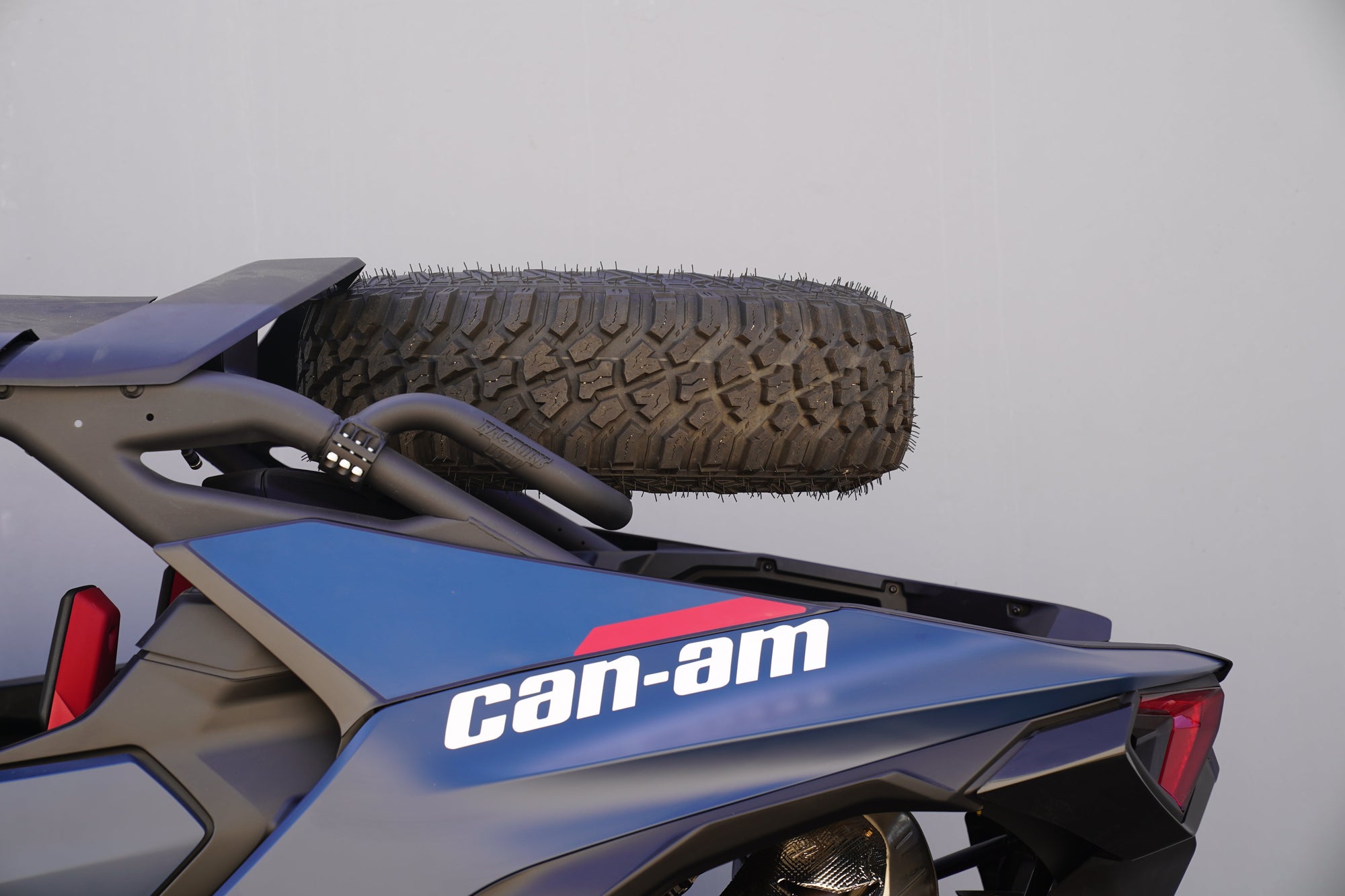 Can-Am Maverick R Max Dual Clamp Spare Tire Mount-Spare Tire Mounts-Factory UTV-Black Market UTV