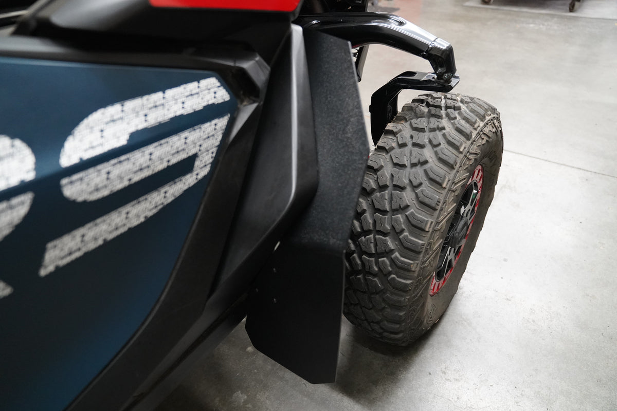 Can-Am Maverick R Front Fender Flares-Fender Guards-Factory UTV-Black Market UTV