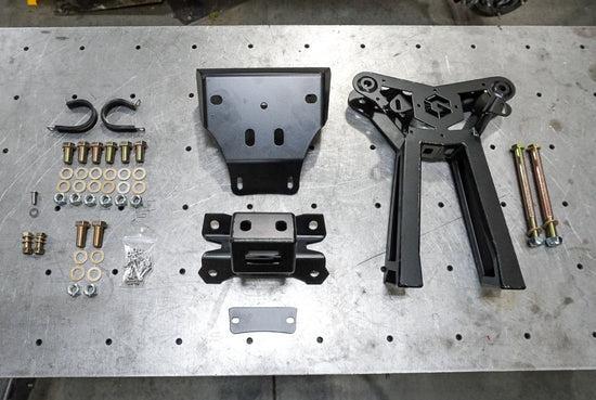 CAN AM X3 FRONT END "BULLETPROOF" KIT 2017-2025-Front End-Geiser-Raw-Black Market UTV