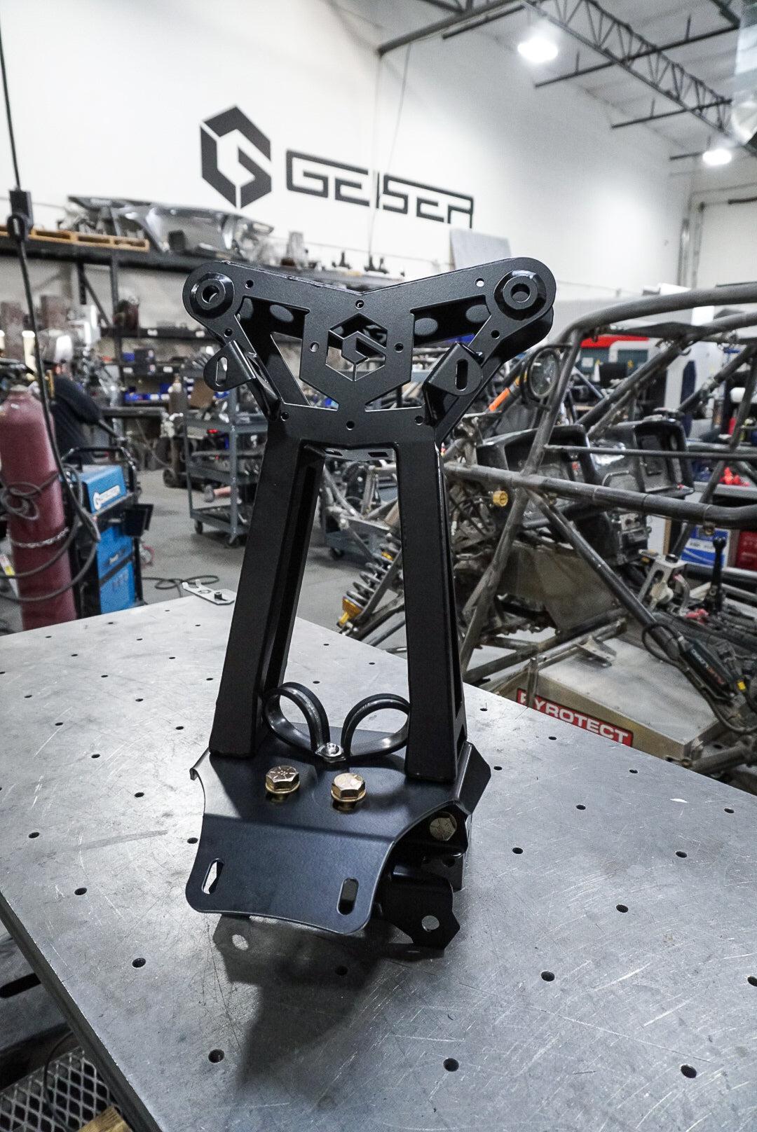 CAN AM X3 FRONT END "BULLETPROOF" KIT 2017-2025-Geiser Performance-Black-Black Market UTV