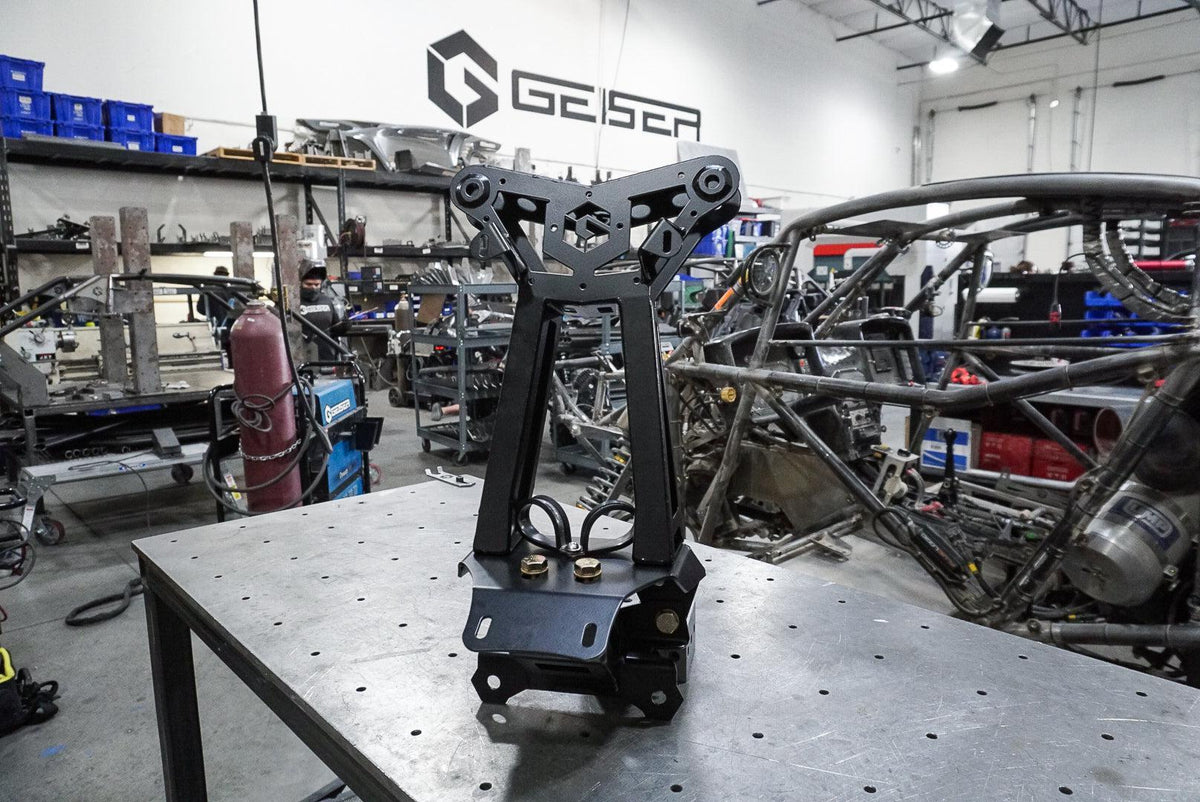 CAN AM X3 FRONT END "BULLETPROOF" KIT 2017-2025-Geiser Performance-Black-Black Market UTV