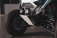 X3 Prerunner Bumper Skidplate-Pull Plate/Chassis Brace-TMW Off-Road-Polaris PRO R-Black Market UTV