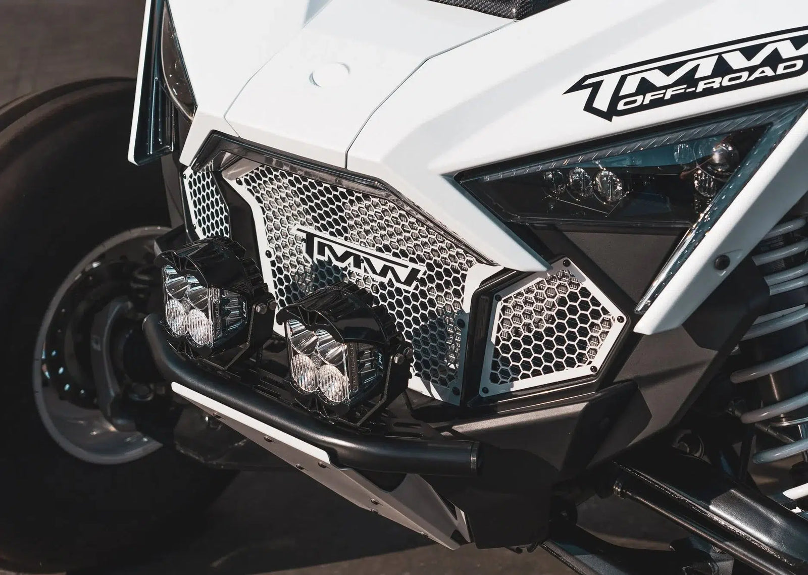 TMW RZR PRO R /TURBO R Grill Inserts-Grille-TMW Off-Road-Insert Only-Black Market UTV