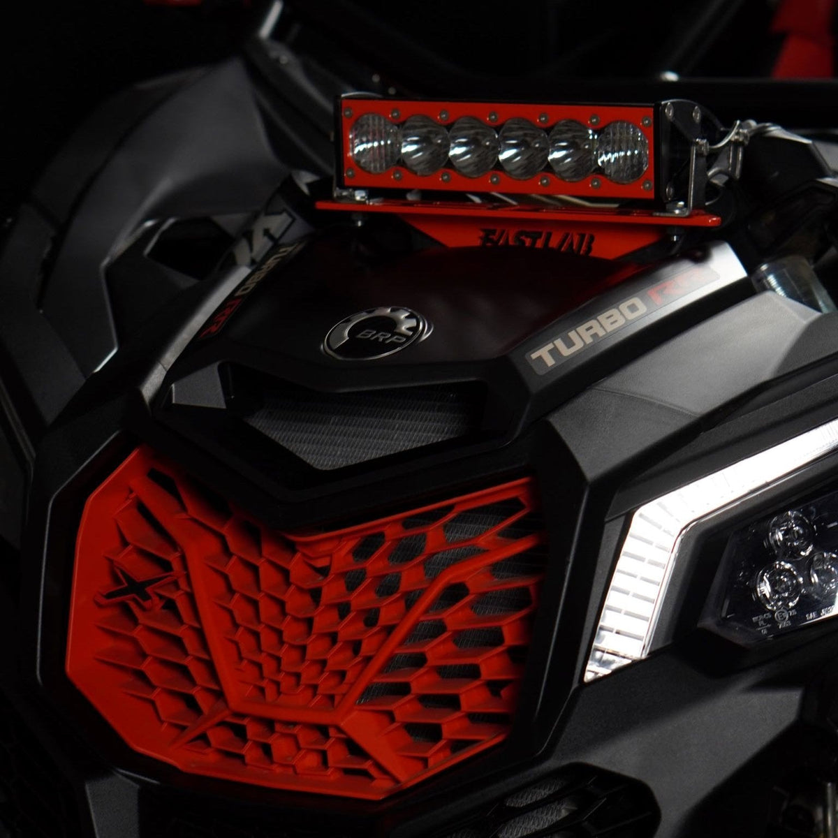 FastLab Can-Am X3 Reinforced Fan Shroud-X3 Protection-FastLab UTV-BLACK-No-Black Market UTV