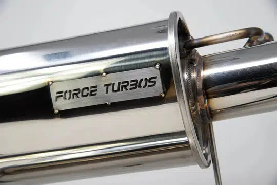 POLARIS RZR XP TURBO TRAIL EXHAUST-Exhaust-Force Turbos-Black Market UTV