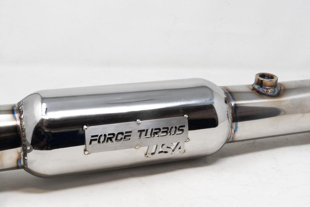 POLARIS RZR TURBO BACK EXHAUST-Exhaust-Force Turbos-Polaris RZR Pro XP-with Resonator-Black Market UTV