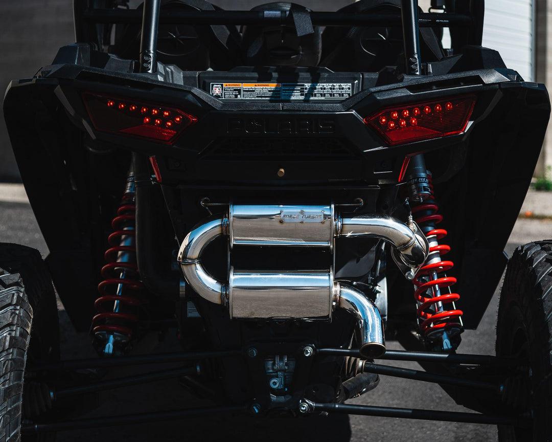 Polaris RZR Naturally Aspirated Trail Exhaust-Exhaust-Force Turbos-Polaris RZR XP 1000 (2015-2017)-Black Market UTV