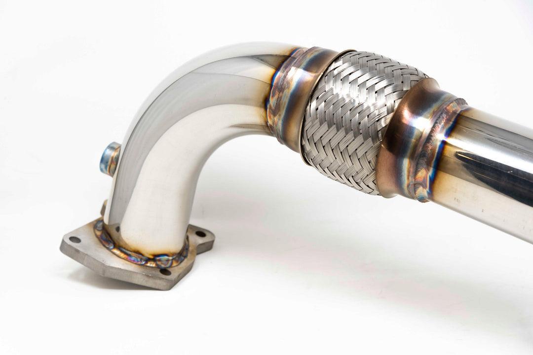 POLARIS RZR TURBO BACK EXHAUST-Exhaust-Force Turbos-Polaris RZR Pro XP-with Resonator-Black Market UTV