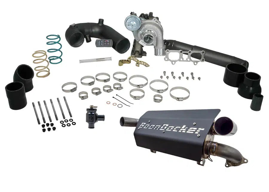 DOMINATOR ELITE TURBO SYSTEM FOR POLARIS XPT-Turbo Kit-Boondocker-2016 RZR XPT-Black Market UTV