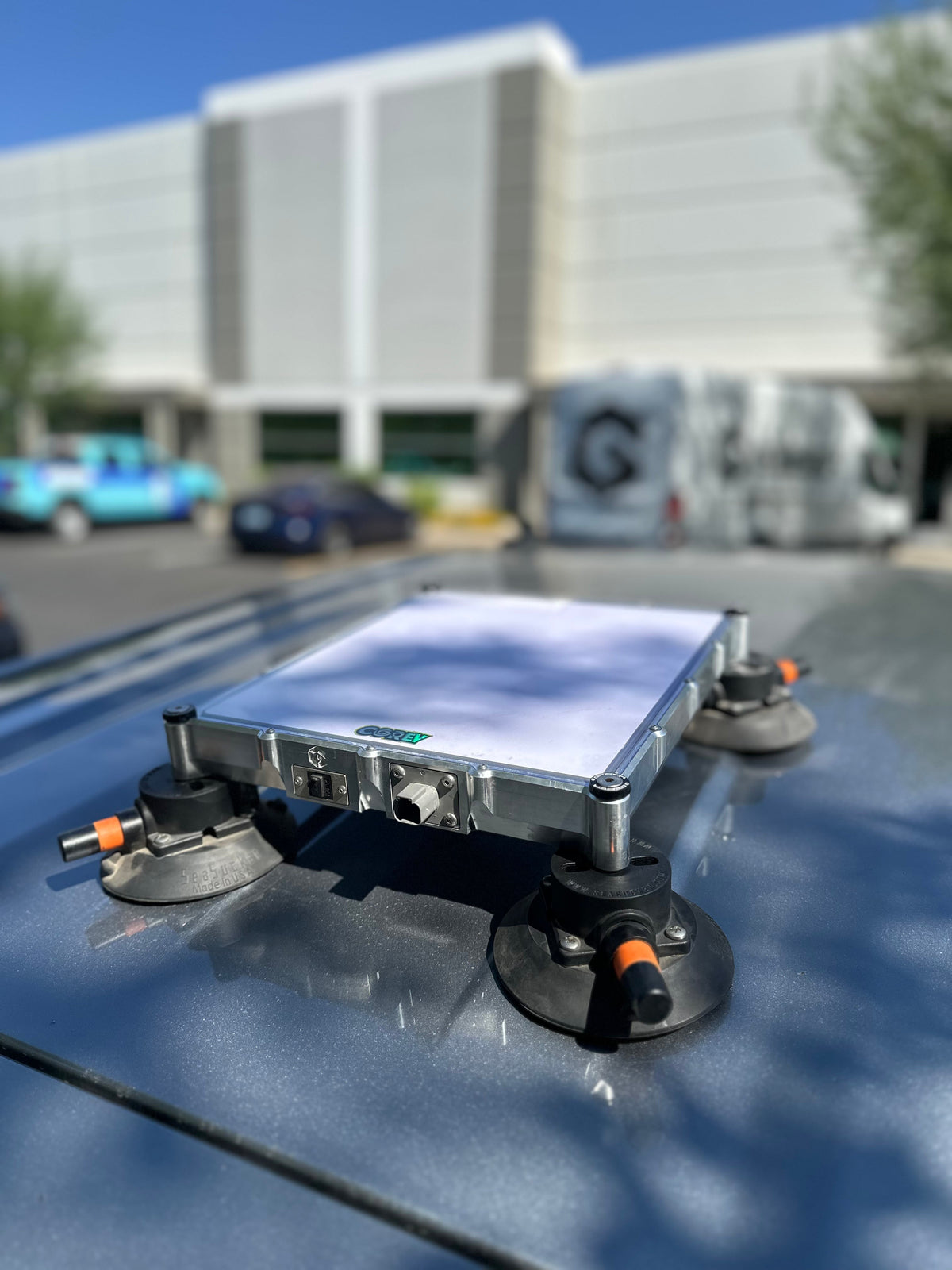 MINI STARLINK CASE/MOUNT-Accessories-Geiser Performance-ALUMINUM - RAW-Black Market UTV
