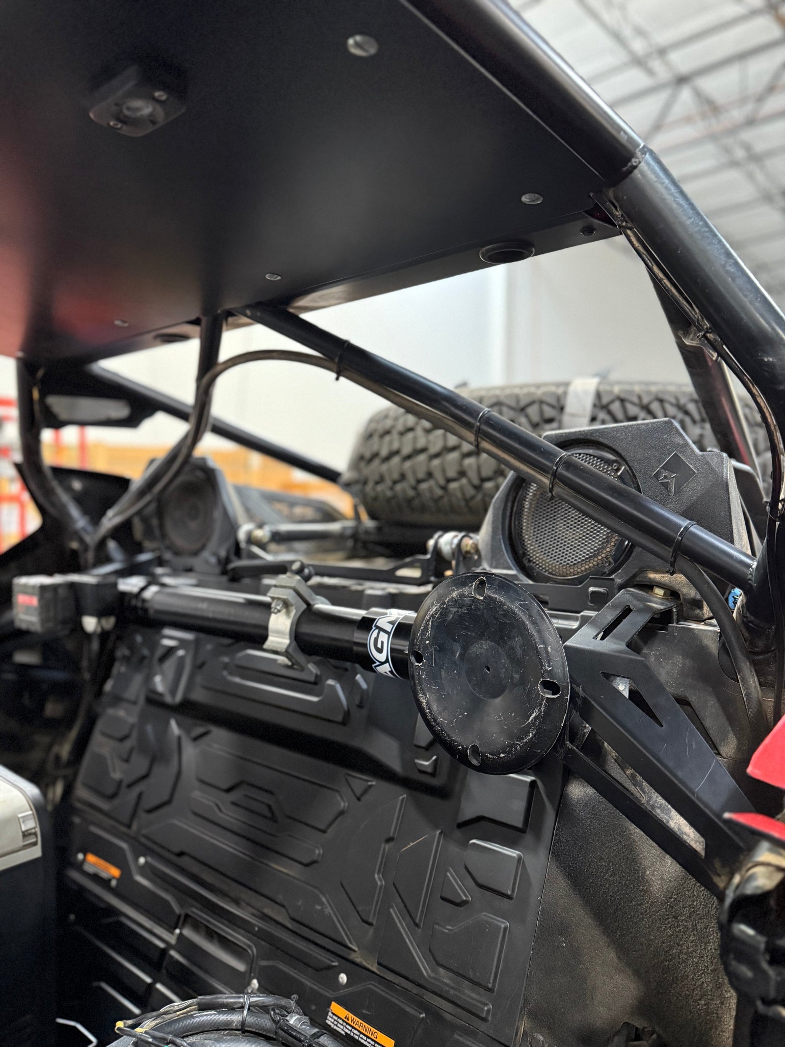 POLARIS PRO R AGM JACK MOUNT-Geiser Performance-2022-2024-Black Market UTV