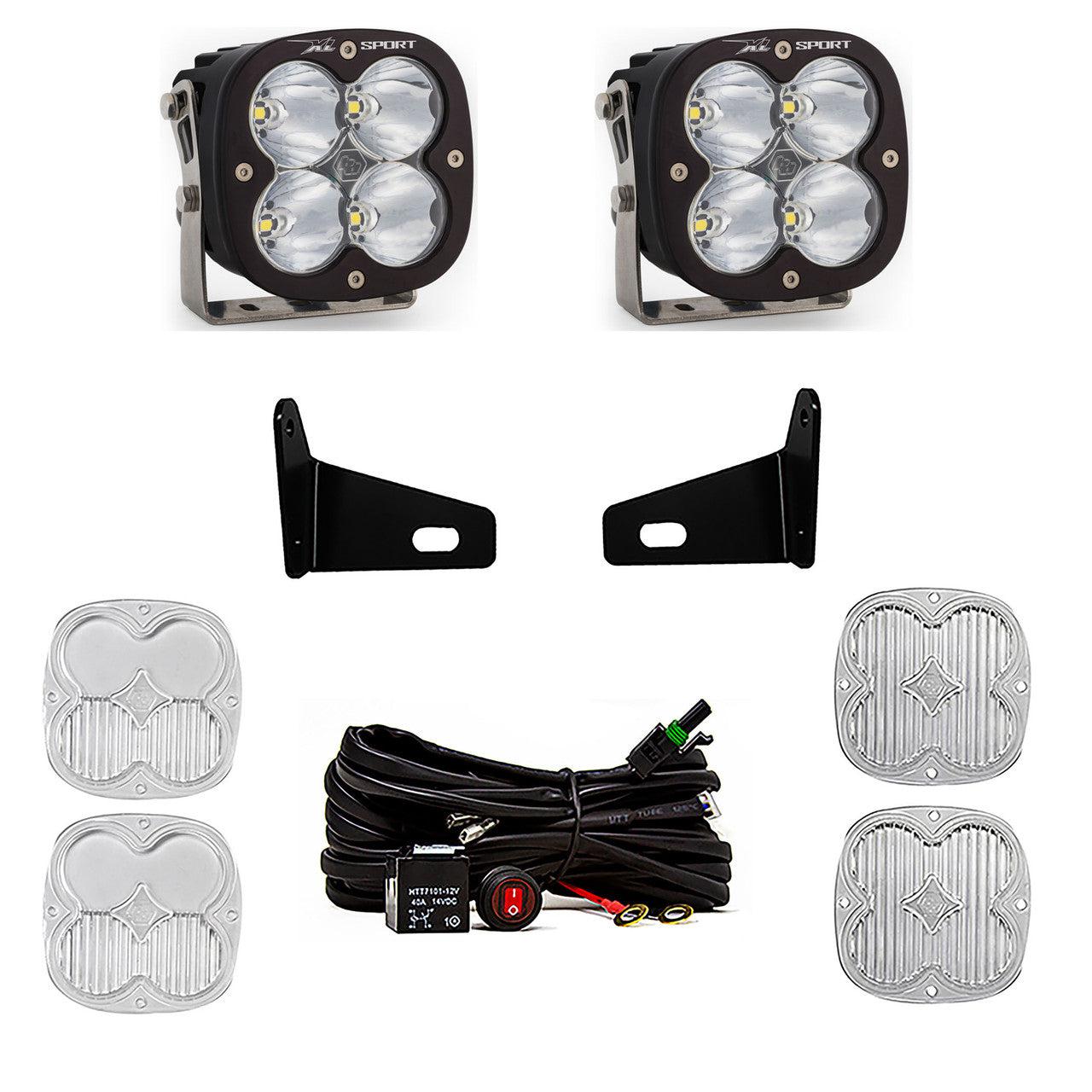 Can-Am XL Sport A-Pillar Light Kit - Can-Am 2017-22 Maverick X3-Black Market UTV-2022-Maverick X3 DS Turbo-Black Market UTV