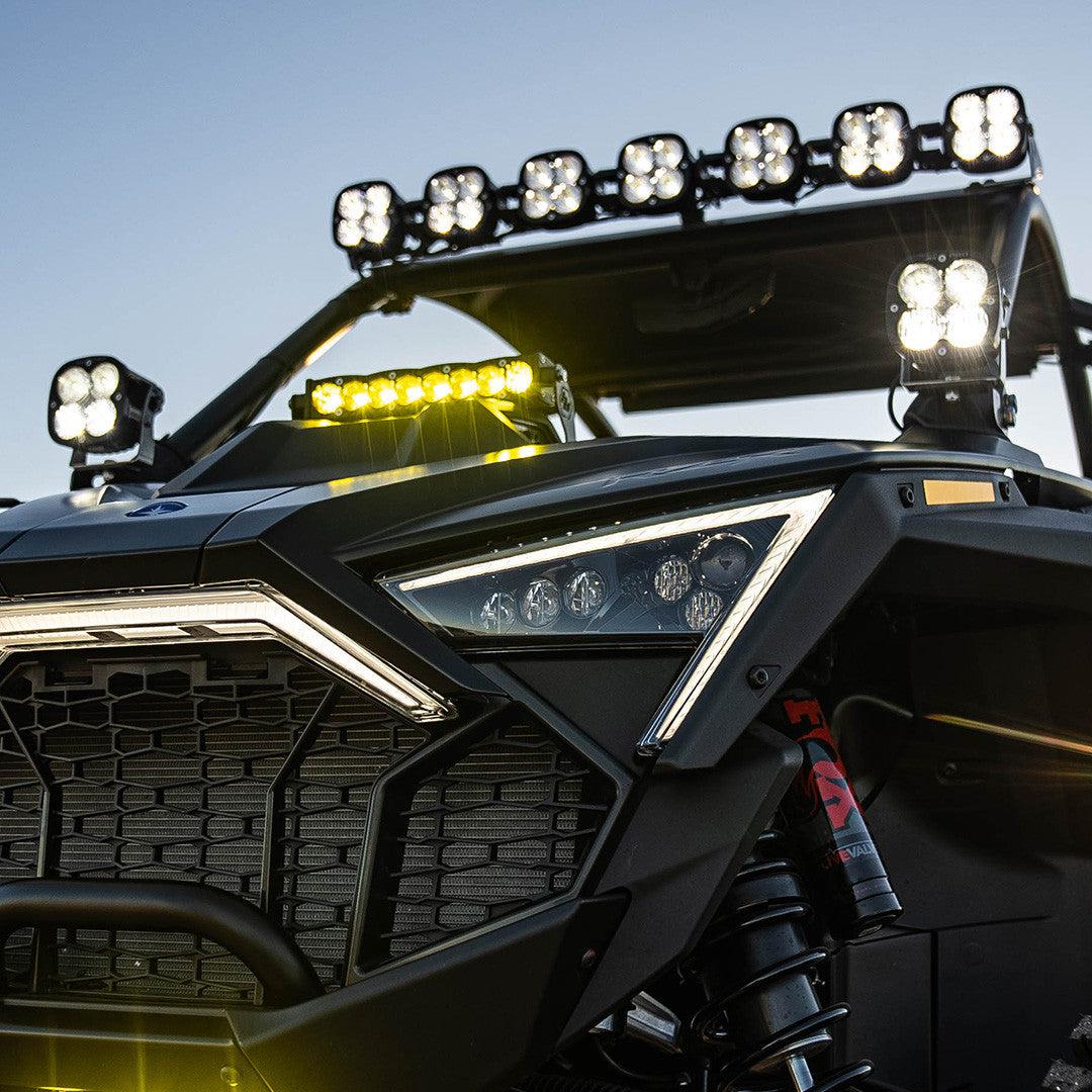 XL Sport A-Pillar Kit for Polaris RZR Pro R Model-Lighting Kit-Baja Designs-Black Market UTV