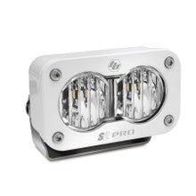 S2 Pro White LED Auxiliary Light Pod - Universal-Lighting Pods-Baja Designs-Clear-Wide Cornering-Black Market UTV