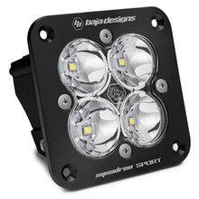 SQUADRON SPORT BLACK FLUSH MOUNT LED AUXILIARY LIGHT POD - UNIVERSAL