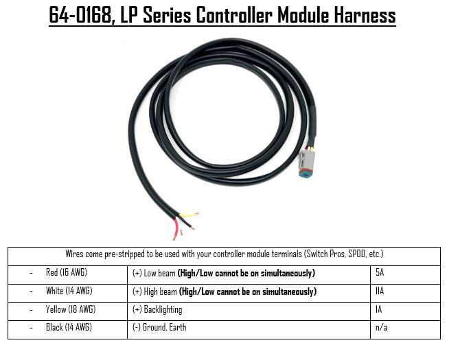 LP Controller Module - Universal-Lighting Harness-Baja Designs-Black Market UTV