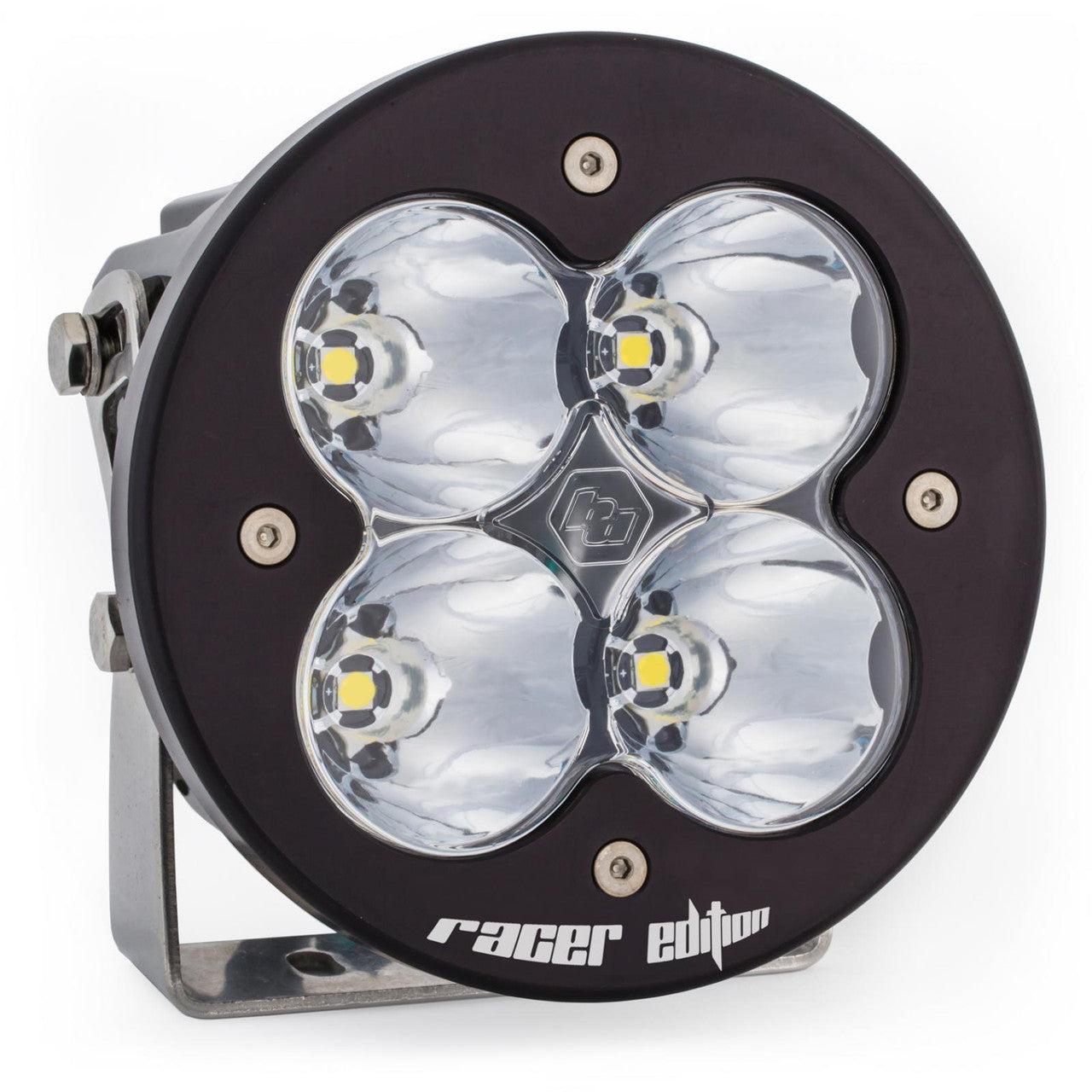 XL-R Racer Edition LED Auxiliary Light Pod - Universal-Lighting Pods-Baja Designs-Clear-Racer Spot-Black Market UTV