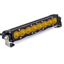 S8 Straight LED Light Bar - Universal-Light Bars-Baja Designs-Wide Driving-Amber-10 Inch-Black Market UTV