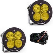 XL-R 80 LED Auxiliary Light Pod Pair - Universal-Lighting Pods-Baja Designs-Driving/Combo-Amber-Black Market UTV