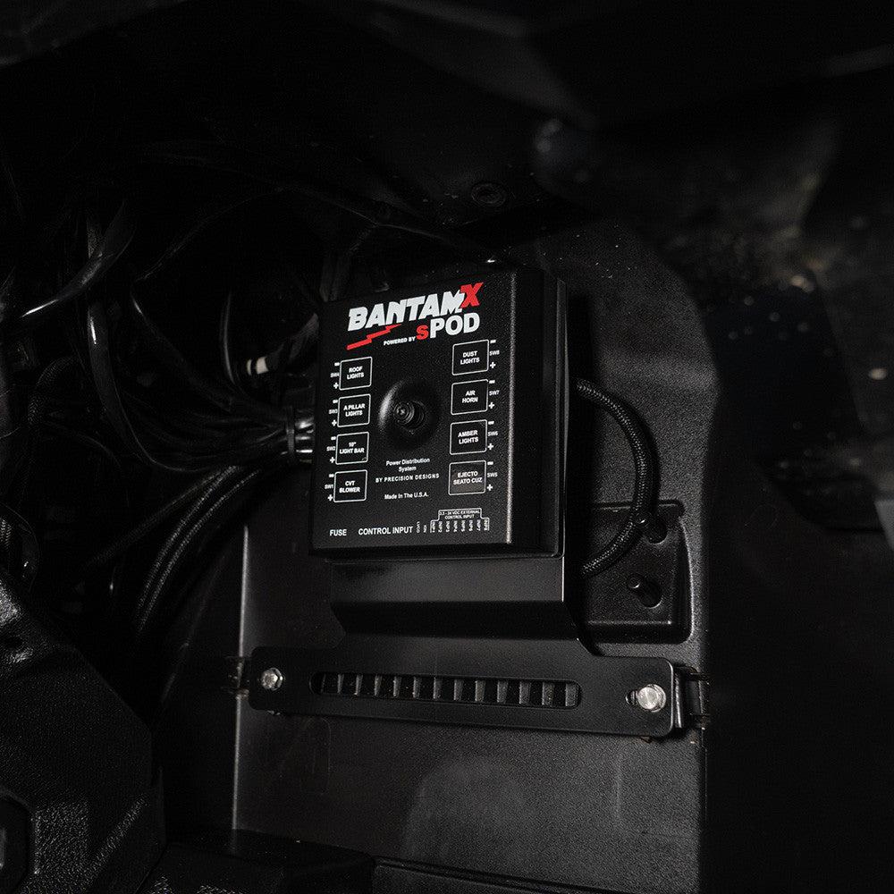 SPOD BantamX Switch Panel Kit for Polaris RZR Pro R Model-Switch-Baja Designs-Amber-Black Market UTV