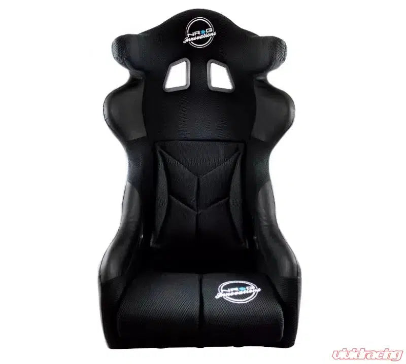 NRG FIA Competition Bucket Seat NRG Logo Medium Black-Seat-NRG-Black Market UTV