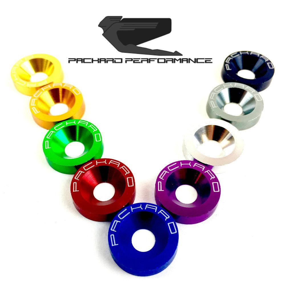 PACKARD PERFORMANCE BILLET FENDER WASHERS 30PCS