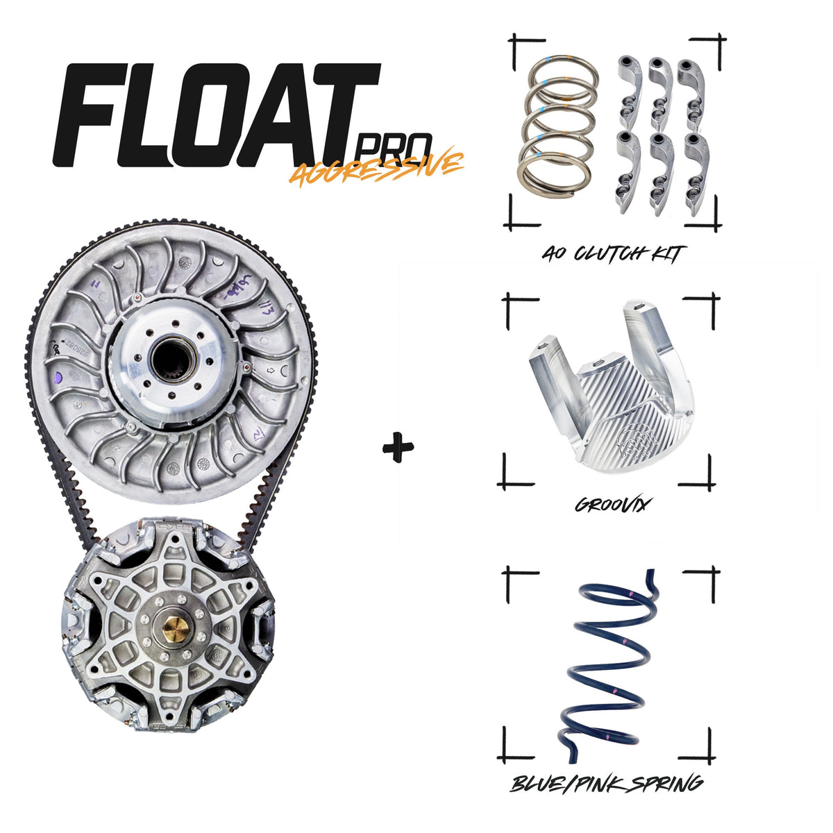 QRS Float Mod-Float Mod-KWI Clutching-Float Pro Aggressive-Black Market UTV